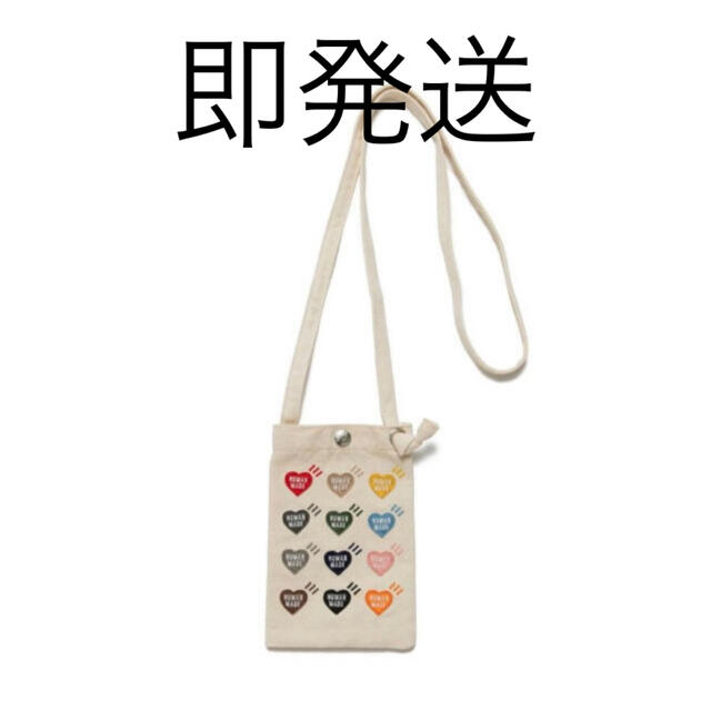 HUMANMADE MULTI HEART MINI SHOULDER BAG