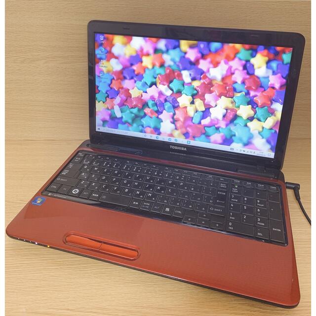 i5搭載✨人気のレッドPC✨カメラ付ノートパソコン✨1TB大容量dynabook