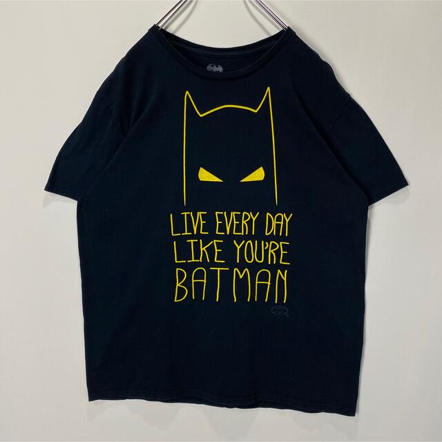 バットマン　Tシャツ  DCコミックス　アメコミ　　ブラック　Lサイズ