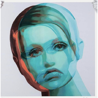 TEIJI HAYAMA 『DOUBLE TWIGGY』 シルクスクリーン ED(版画)