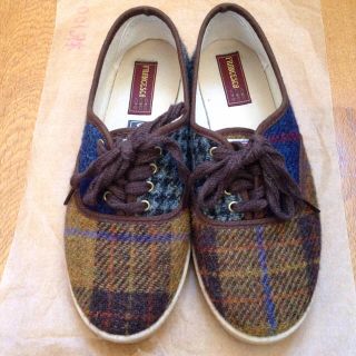 ハリスツイード(Harris Tweed)のFRANCESCA ✖︎ Harris Tweed スニーカー(スニーカー)