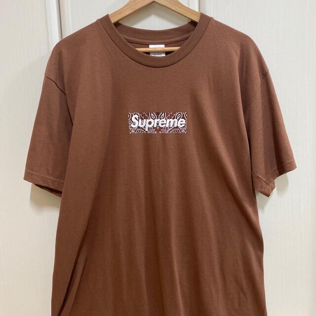 Supreme(シュプリーム)のsupreme  Bandana Box logo Tee  バンダナ　ボックス メンズのトップス(Tシャツ/カットソー(半袖/袖なし))の商品写真