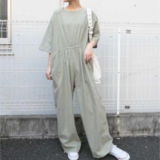 ユナイテッドアローズ(UNITED ARROWS)のCORNERS  オールインワン　つなぎ　サロペット　新品未使用　(オールインワン)