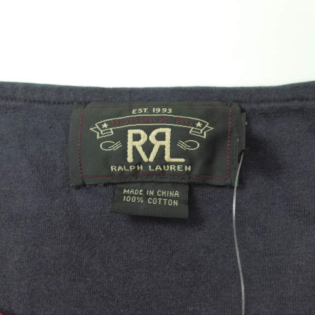 RRL(ダブルアールエル)のRRL ダブルアールエル ワイドボーダーロングスリーブTシャツ S メンズ メンズのトップス(Tシャツ/カットソー(七分/長袖))の商品写真