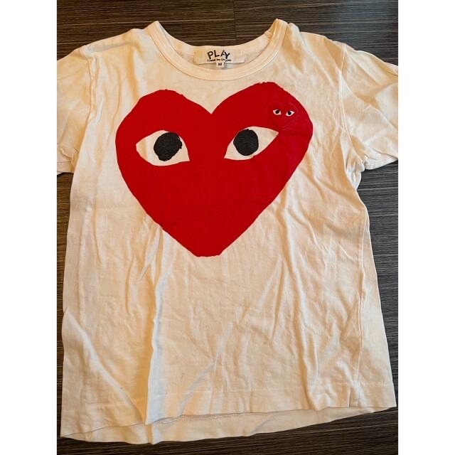 COMME des GARCONS(コムデギャルソン)のPLAY COMME des GARCONSプレイコムデギャルソン半袖Tシャツ レディースのトップス(Tシャツ(半袖/袖なし))の商品写真