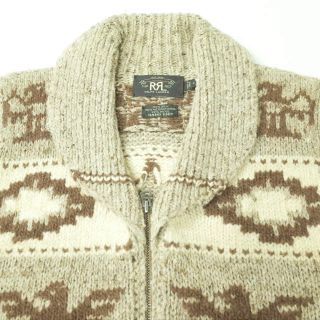 RRL ダブルアールエル COWICHAN HAND KNIT VEST カウチン ...