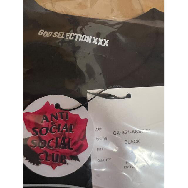 ANTI SOCIAL SOCIAL CLUB(アンチソーシャルソーシャルクラブ)のANTI SOCIAL SOCIAL CLUB GOD SELECTION XL メンズのトップス(Tシャツ/カットソー(半袖/袖なし))の商品写真