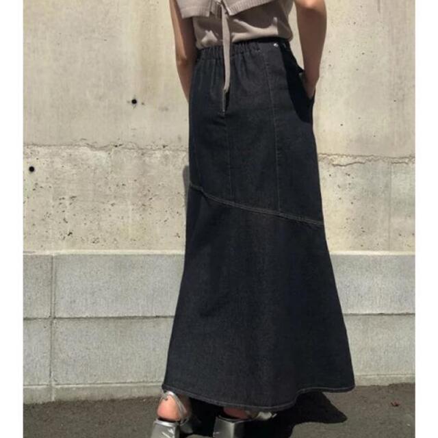 American Apparel(アメリカンアパレル)のアンジェム　デニムマーメイドスカート レディースのスカート(ロングスカート)の商品写真