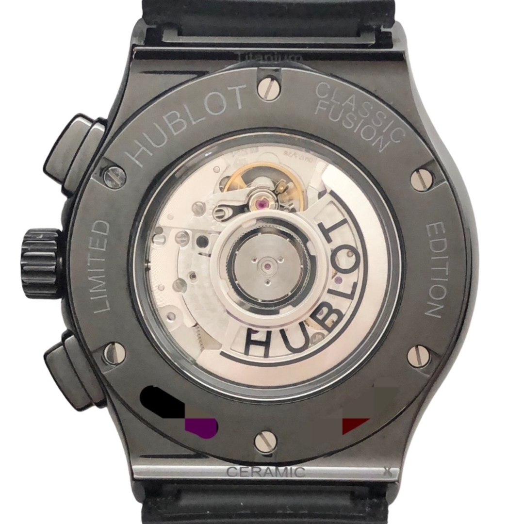 HUBLOT(ウブロ)の　ウブロ HUBLOT クラシックフュージョン  521.CM2707.NR.ITI18 チタニウム、セラミック、SS 自動巻き メンズ 腕時計 メンズの時計(その他)の商品写真