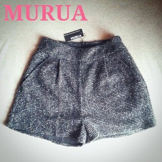 ムルーア(MURUA)のMURUA☆ツイードパンツ (ショートパンツ)