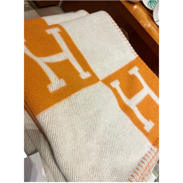 Hermes(エルメス)のエルメス　ブランケット　新品未使用です インテリア/住まい/日用品の寝具(毛布)の商品写真