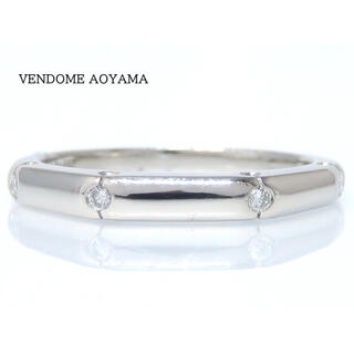ヴァンドームアオヤマ(Vendome Aoyama)のVENDOME AOYAMA ヴァンドーム青山 Pt900 ダイヤモンド リング(リング(指輪))
