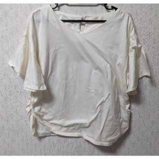 グローブ(grove)の半袖　grove　Mサイズ　ホワイト　無地(Tシャツ(半袖/袖なし))