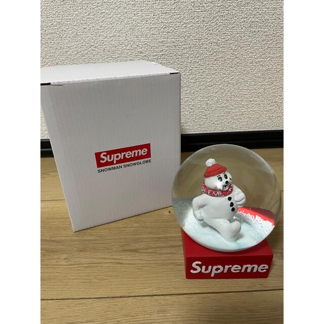 supreme snowman snowglobe