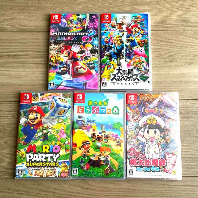 Nintendo Switch ソフト5本 新品未開封 - www.sorbillomenu.com