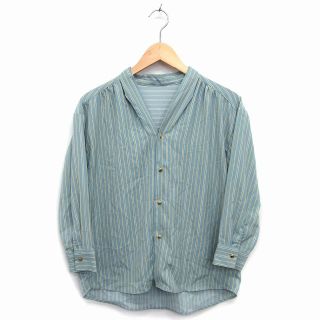 ロペピクニック(Rope' Picnic)のロペピクニック ROPE Picnic ノーカラー シャツ ブラウス Vネック(シャツ/ブラウス(長袖/七分))