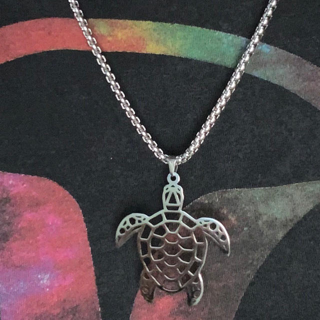 【送料込み】ウミガメ ~Hawaiian Jewelry~ Honu ネックレス