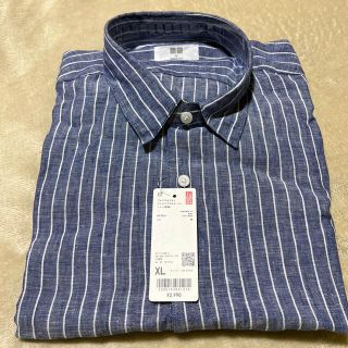 ユニクロ(UNIQLO)の男性用長袖シャツＸL(シャツ)