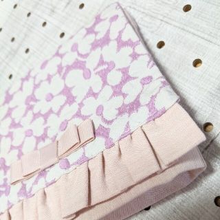 移動ポケット 移動ポシェット チェック&ストライプ マリーフラワー ピンク087 移動ポケット 移動ポシェット チェック&ストライプ マリーフラワー ピンク087