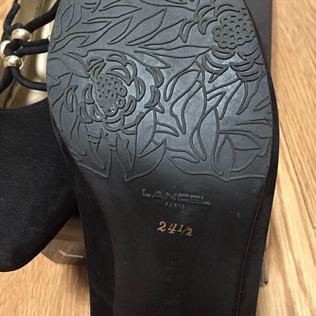 LANCEL(ランセル)のランセル スウェード パンプス 24.5 レディースの靴/シューズ(ハイヒール/パンプス)の商品写真