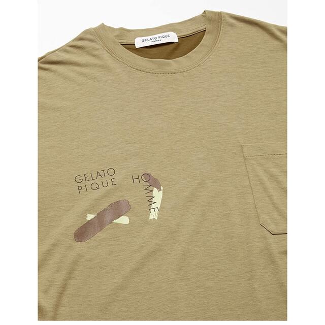 gelato pique(ジェラートピケ)のジェラートピケ  オム　　ワンポイント上下セット メンズのトップス(Tシャツ/カットソー(半袖/袖なし))の商品写真
