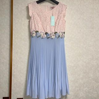 トッカ(TOCCA)のどうぶつ様分TOCCAワンピース6👗未使用タグ付き(ひざ丈ワンピース)