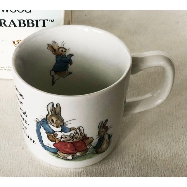 WEDGWOOD - ウェッジウッド Wedgwood ピーターラビット 旧刻印 WEDGWOOD - ウェッジウッド Wedgwood ピーターラビット 旧刻印