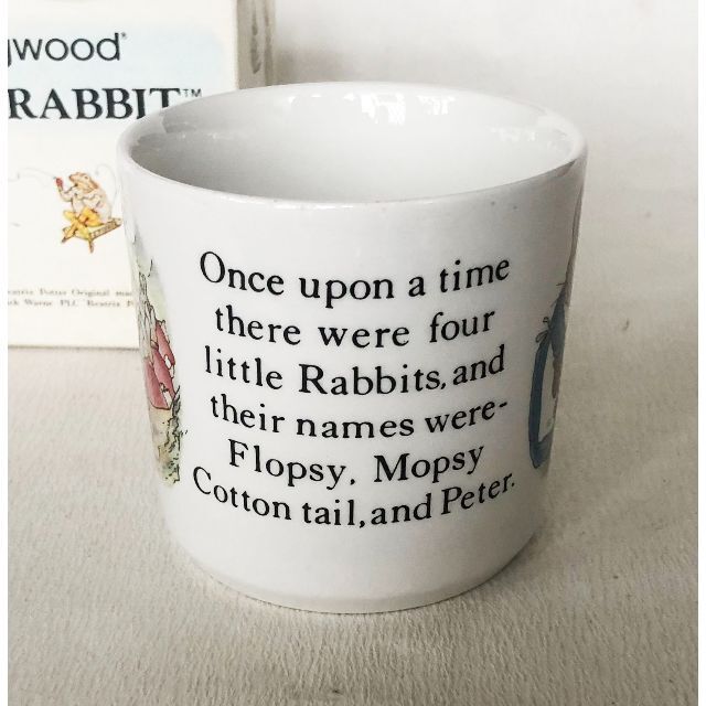 WEDGWOOD - ウェッジウッド Wedgwood ピーターラビット 旧刻印 WEDGWOOD - ウェッジウッド Wedgwood ピーターラビット 旧刻印