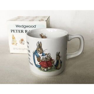 【未使用】ウェッジウッド  ピーターラビット　英国製　食器セット　マグカップ　皿