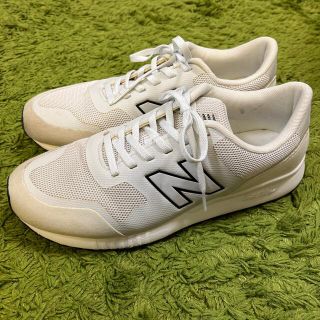 ニューバランス(New Balance)のニューバランス白スニーカー26.0(スニーカー)