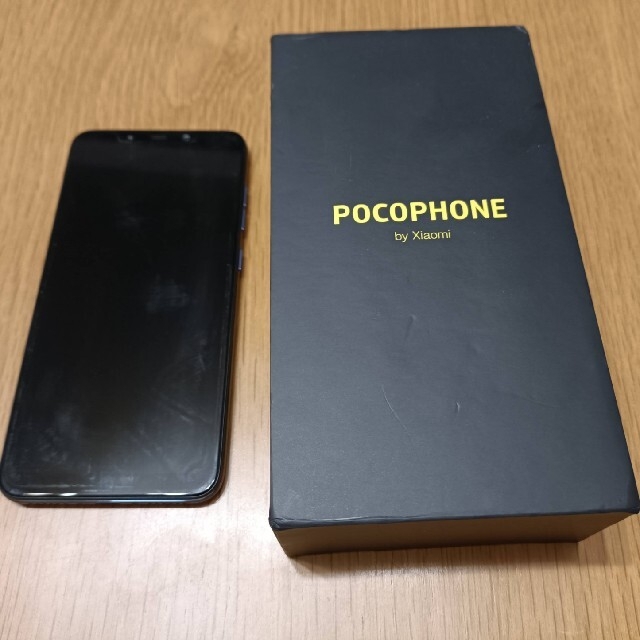 Xiaomi pocophone f1 6gb 64gbスマートフォン本体