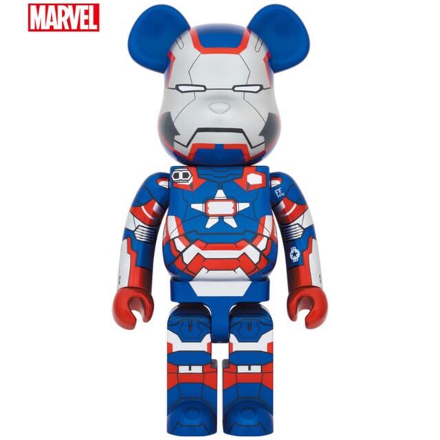 フィギュアBE@RBRICK IRON PATRIOT 1000％　ベアブリック