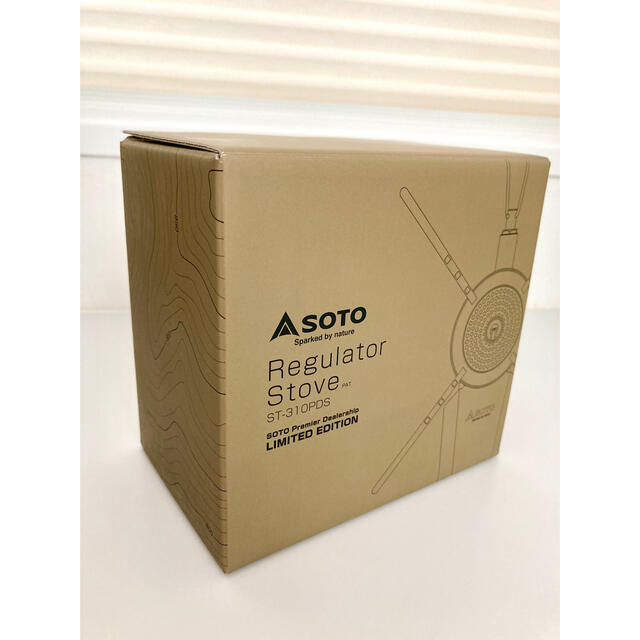 新富士バーナー(シンフジパートナー)の限定品 SOTO レギュレーターストーブ ST-310PDS スポーツ/アウトドアのアウトドア(ストーブ/コンロ)の商品写真