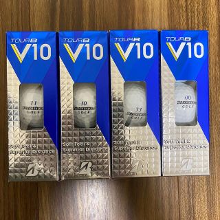 ブリヂストン(BRIDGESTONE)のブリヂストン)ゴルフボール TOUR B V10 １ダース 12個(ゴルフ)