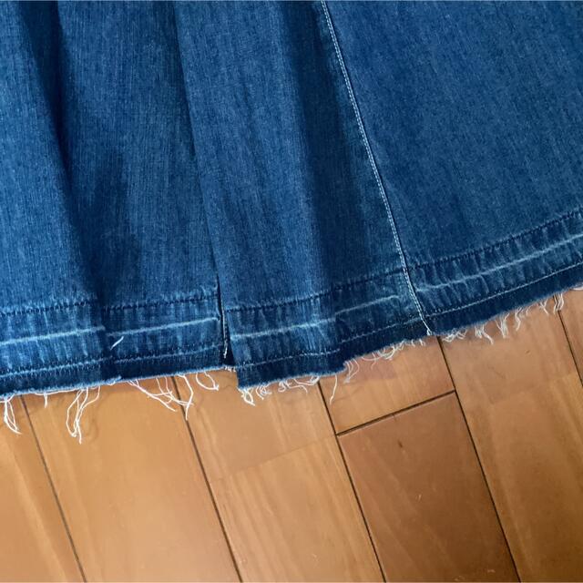 IENA(イエナ)の専用です♫woadblue デニムマキシスカート レディースのスカート(ロングスカート)の商品写真