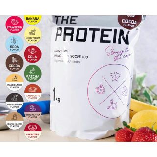 武内製薬 ホエイプロテイン  THE protein 1kg ココア(プロテイン)