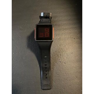 ニクソン(NIXON)のNIXON ニクソン 腕時計 シリコン ブラック(腕時計(デジタル))