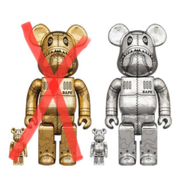 A BATHING APE - BE@RBRICK SORAYAMA BAPE 100%400％
