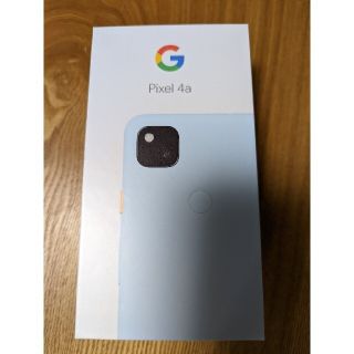 グーグルピクセル(Google Pixel)のPixel 4a 128GB SIMフリー Barely Blue(スマートフォン本体)