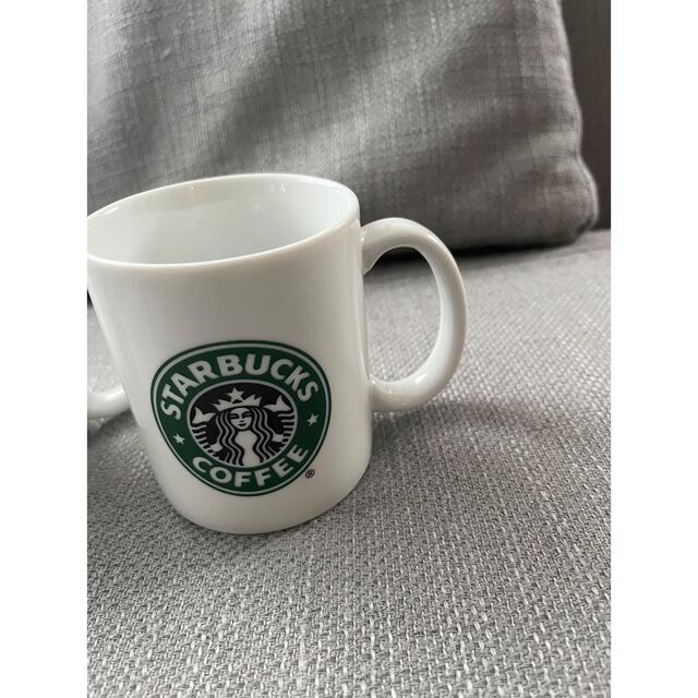 Starbucks Coffee(スターバックスコーヒー)のスターバックス　旧ロゴ　マグカップ2個 インテリア/住まい/日用品のキッチン/食器(グラス/カップ)の商品写真