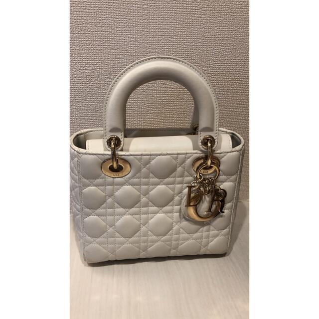 LADY DIOR MY ABCDIOR バッグ カナージュ ラムスキンレディース