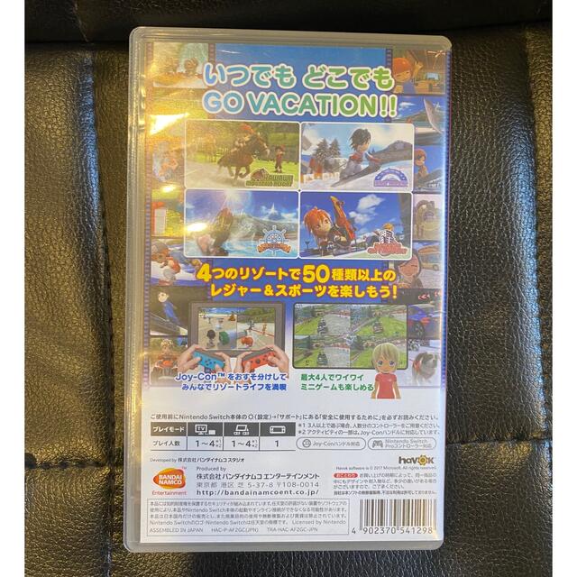 任天堂(ニンテンドウ)のGO VACATION Switch エンタメ/ホビーのゲームソフト/ゲーム機本体(家庭用ゲームソフト)の商品写真