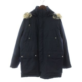 ポールスミス(Paul Smith)のポールスミス 18AW ダウンコート ファー付き N3-B アウター M 紺(その他)