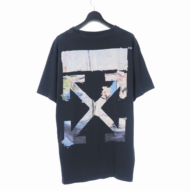 OFF-WHITE(オフホワイト)のオフホワイト 19SS  ダイアログ アロープリント Tシャツ カットソー 半袖 メンズのトップス(Tシャツ/カットソー(半袖/袖なし))の商品写真