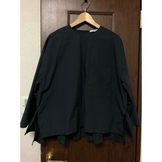 yori バックフリルブラウス ネイビー 美品の通販 by mnsky's shop|ラクマ