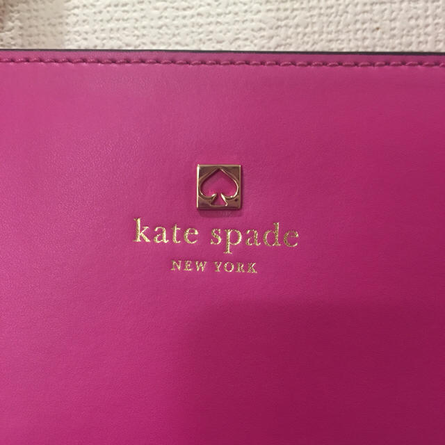 kate spade new york(ケイトスペードニューヨーク)のケイトスペード♡A4ok!!新品未使用レザートート♡  レディースのバッグ(トートバッグ)の商品写真