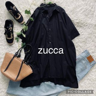 ズッカ(ZUCCa)のズッカ  zucca ボックスシルエットシャツ　ゆったりシルエット(シャツ/ブラウス(半袖/袖なし))