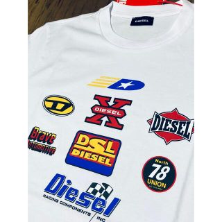 ディーゼル(DIESEL)のDIESEL  新品未使用　XSサイズ　Tシャツ　カットソー  白　ディーゼル(Tシャツ/カットソー(半袖/袖なし))