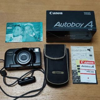 キヤノン(Canon)のautoboy A 通電　ジャンク扱い(フィルムカメラ)