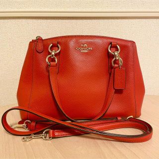 コーチ(COACH) 2wayバッグ ショルダーバッグ(レディース)（オレンジ 